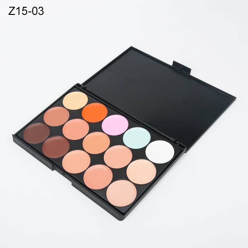 15 Colors Face Concealer Camouflage Cream