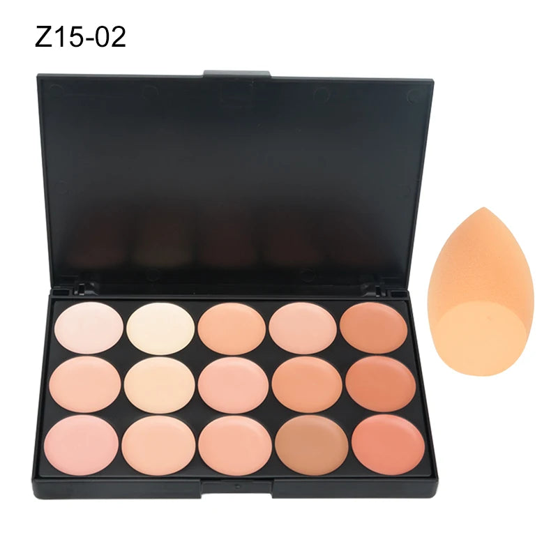15 Colors Face Concealer Camouflage Cream