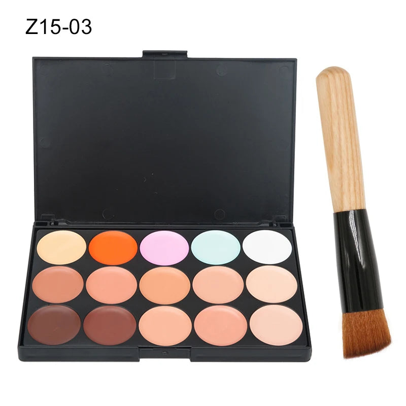 15 Colors Face Concealer Camouflage Cream