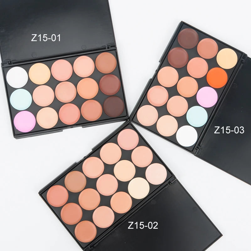15 Colors Face Concealer Camouflage Cream