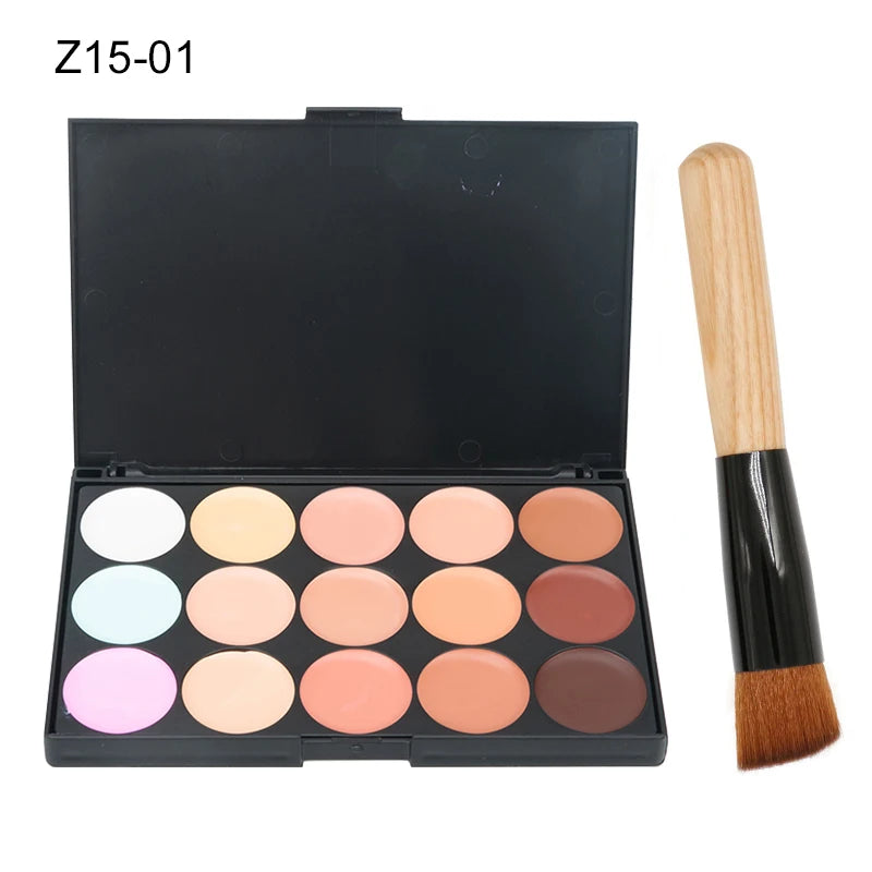 15 Colors Face Concealer Camouflage Cream