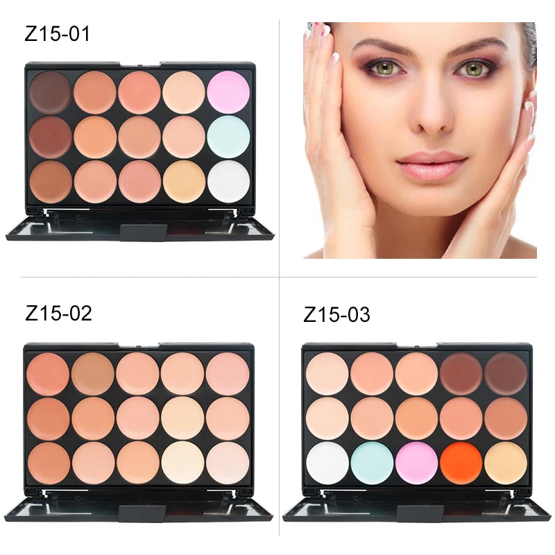 15 Colors Face Concealer Camouflage Cream