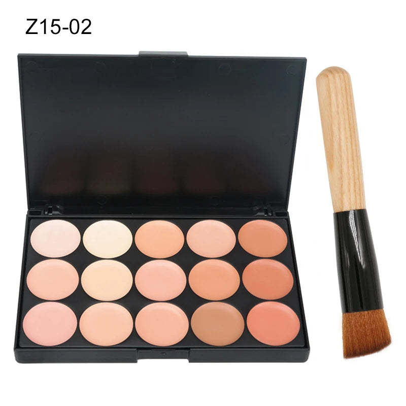 15 Colors Face Concealer Camouflage Cream
