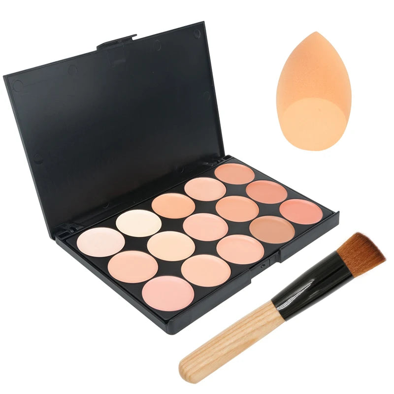 15 Colors Face Concealer Camouflage Cream