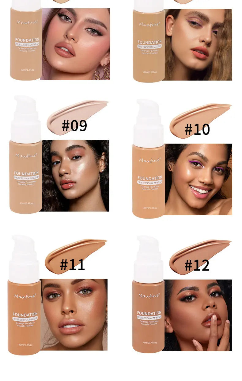 Liquid Foundation Effective Concealer Waterproof Sweat-resistant Makeup