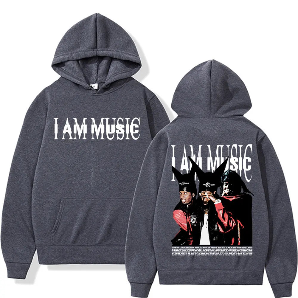 Playboi Carti I Am Music Album 2025 Tour Hoodies