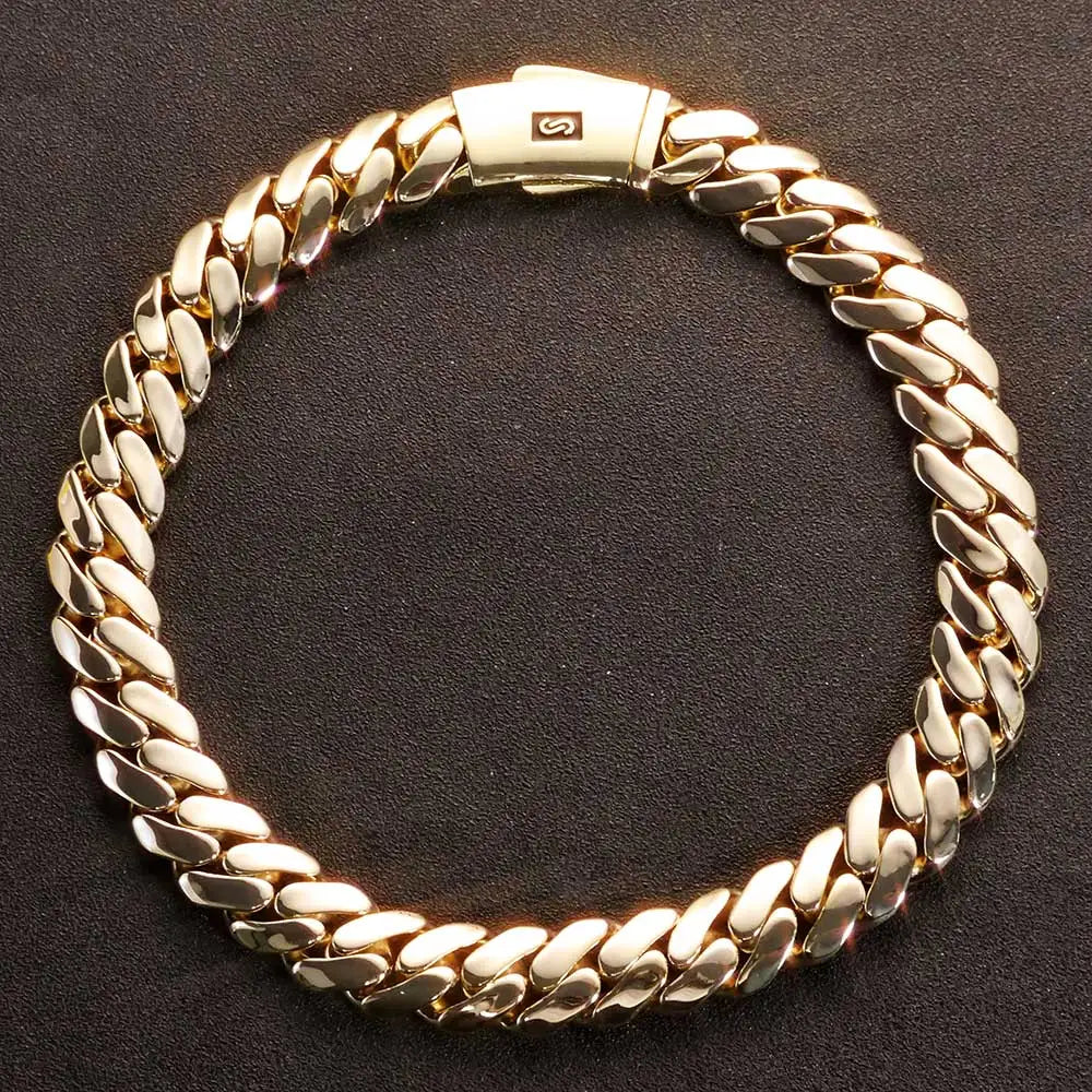 14K Gold Plated 20mm Monaco Chain
