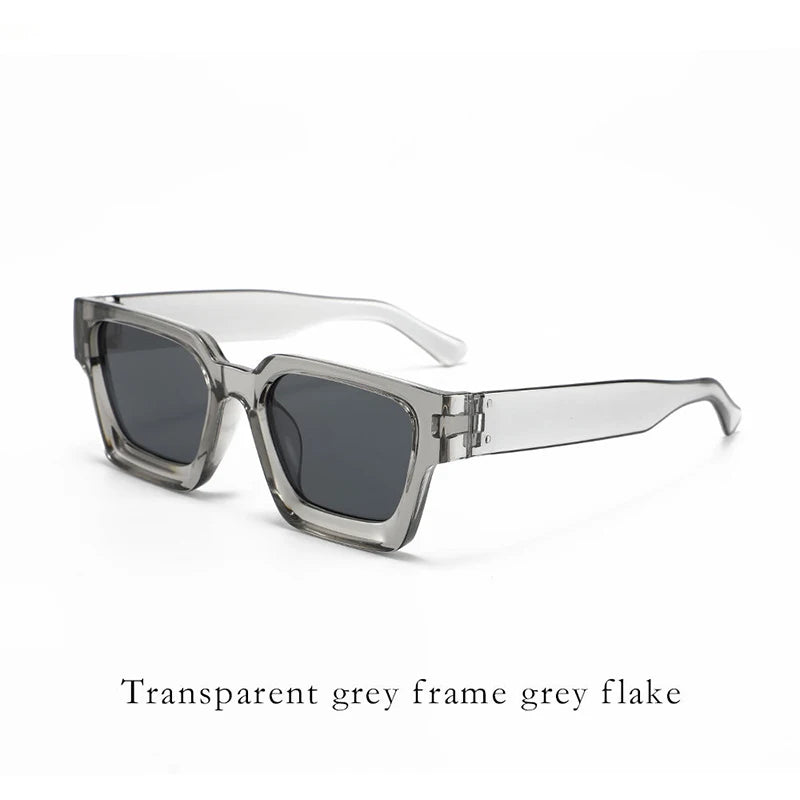 Unisex Classic Fashion Square Frame Women Glasses