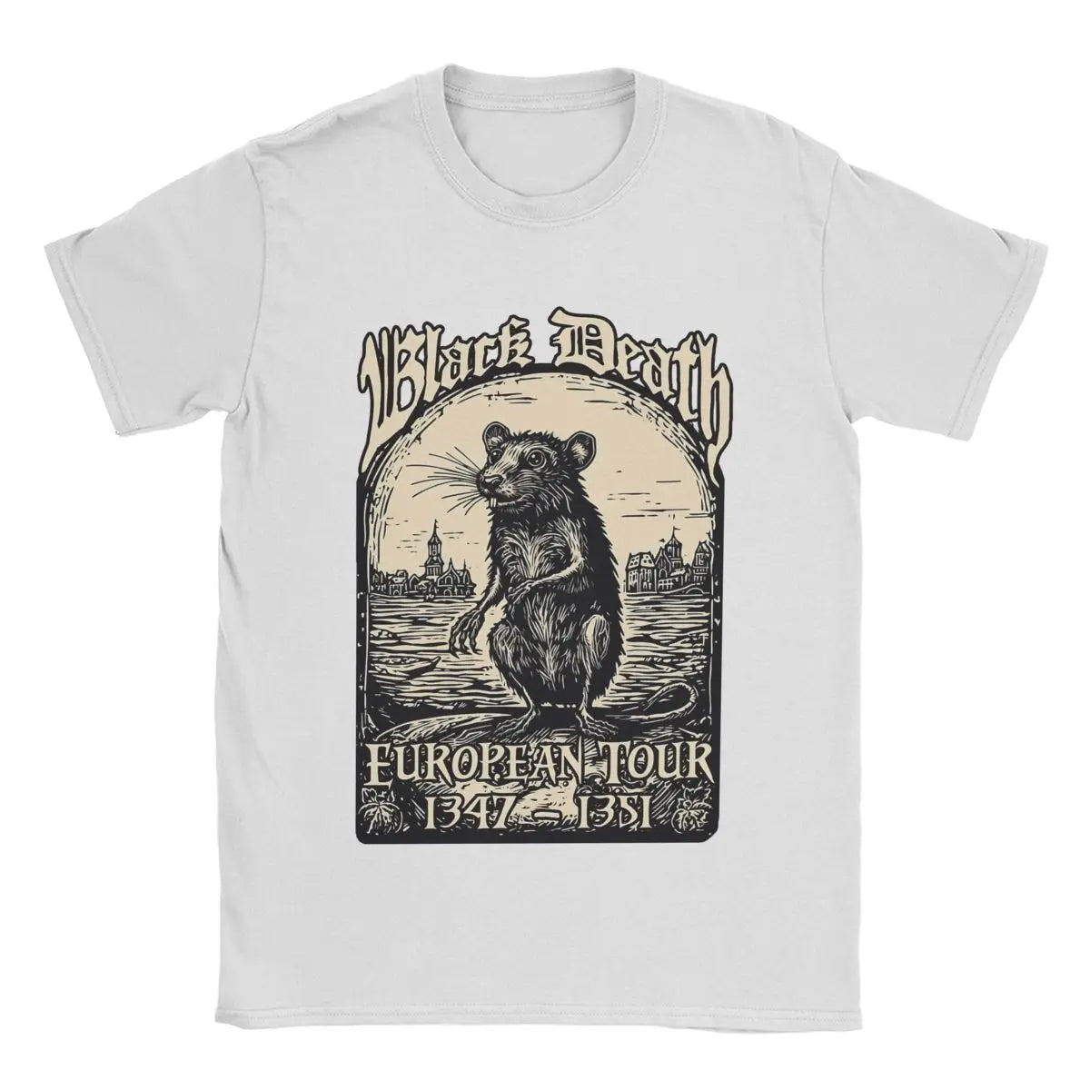 Men's Black Death European Tour T-Shirts