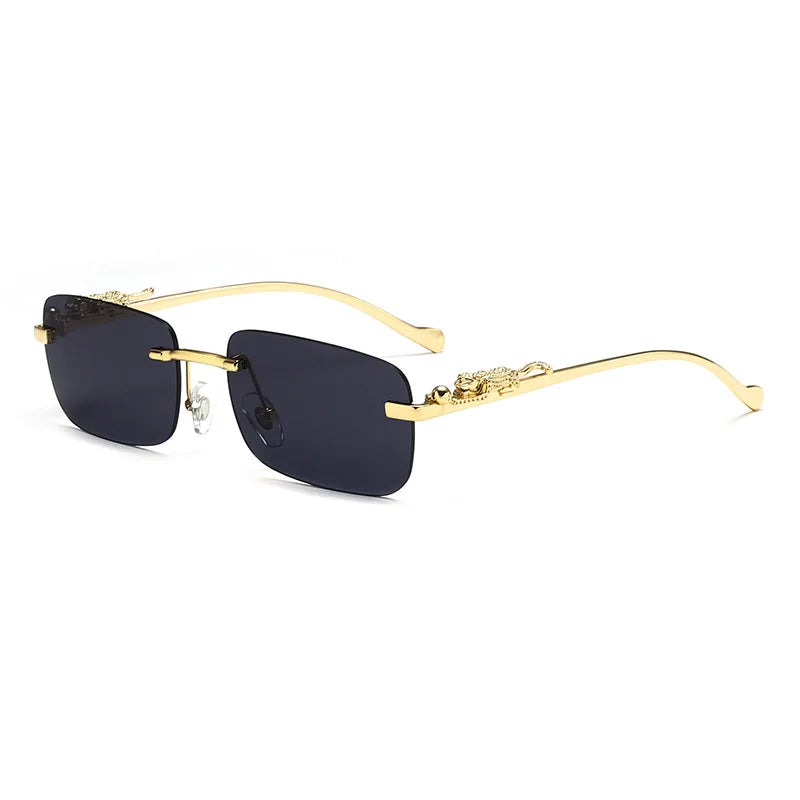 Women's Square Rimless Sunglasses