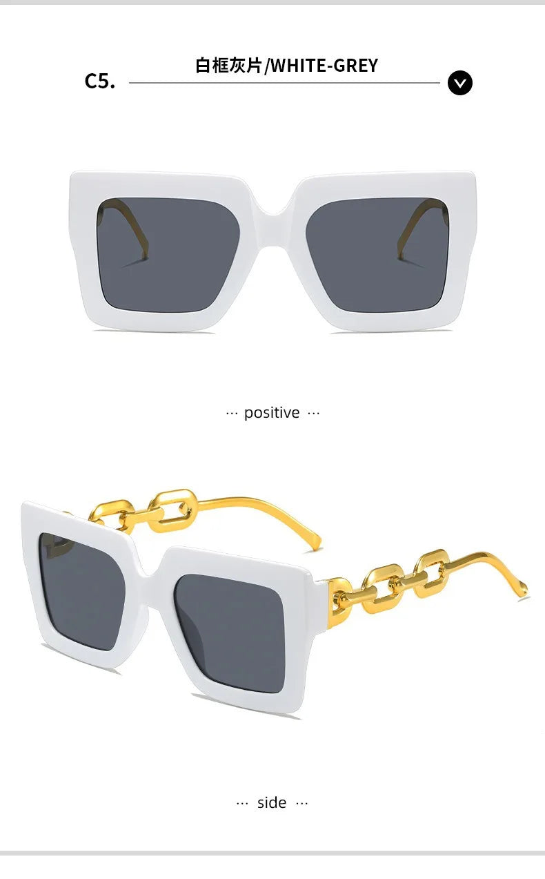 Women's Fashion Oversized Sunglasses Woman