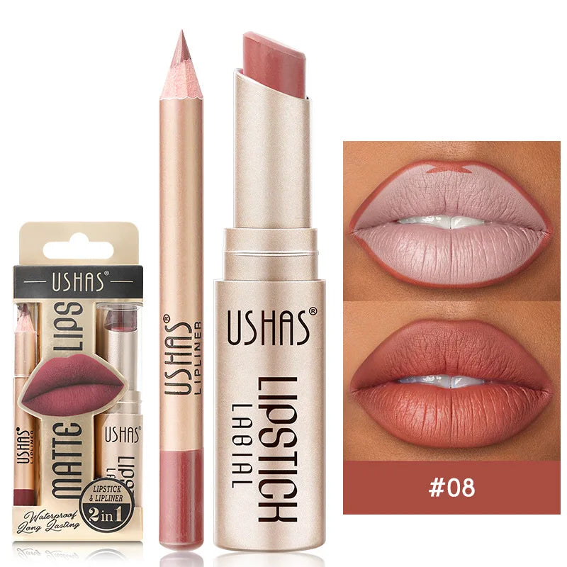 USHAS 12 Color Lip Line