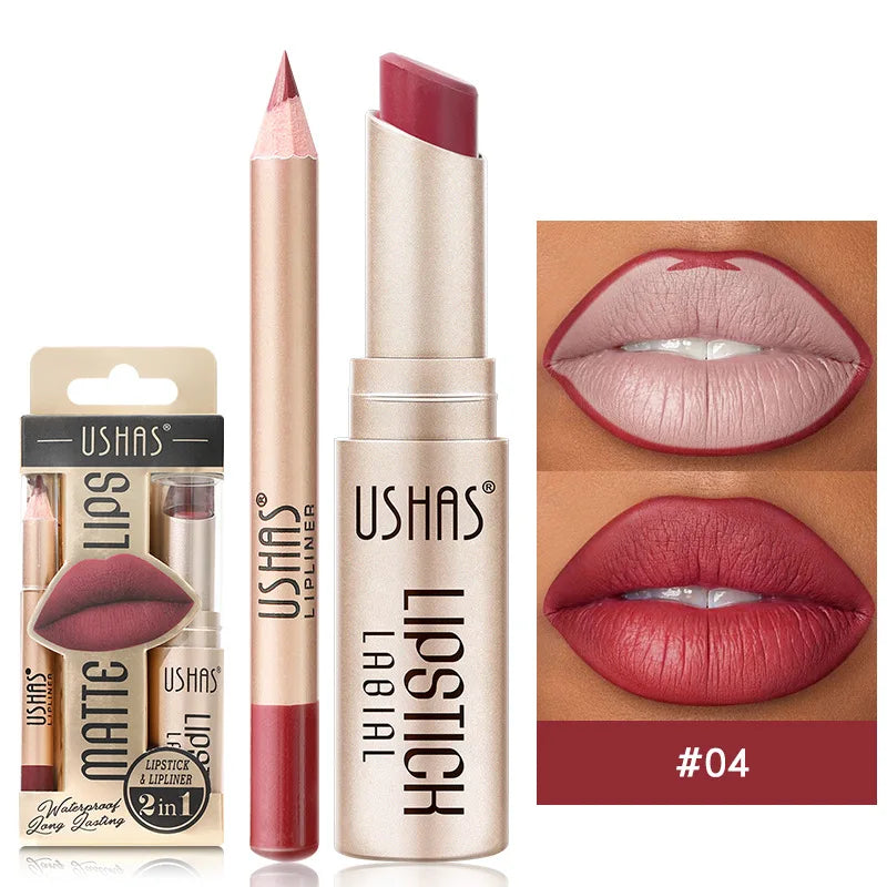 USHAS 12 Color Lip Line