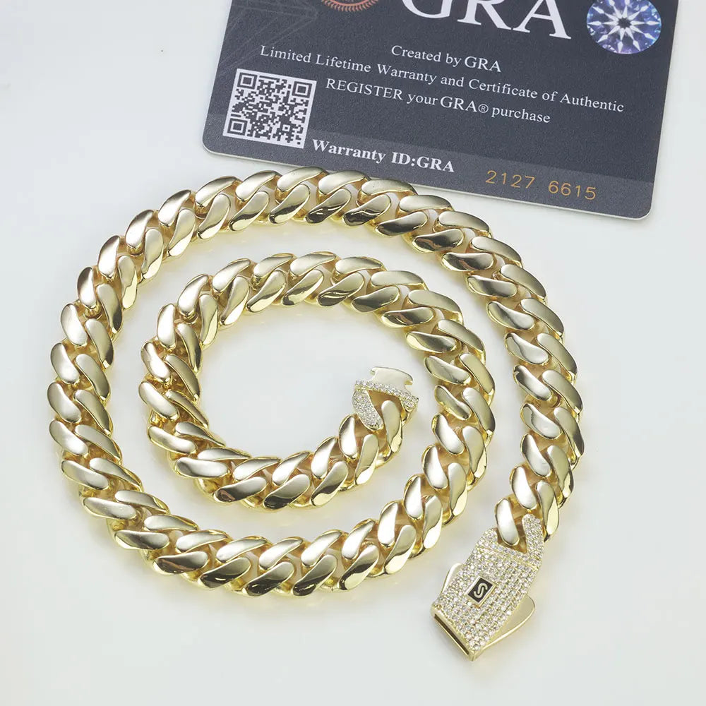 ESKEEM S925 Silver Monaco Chain