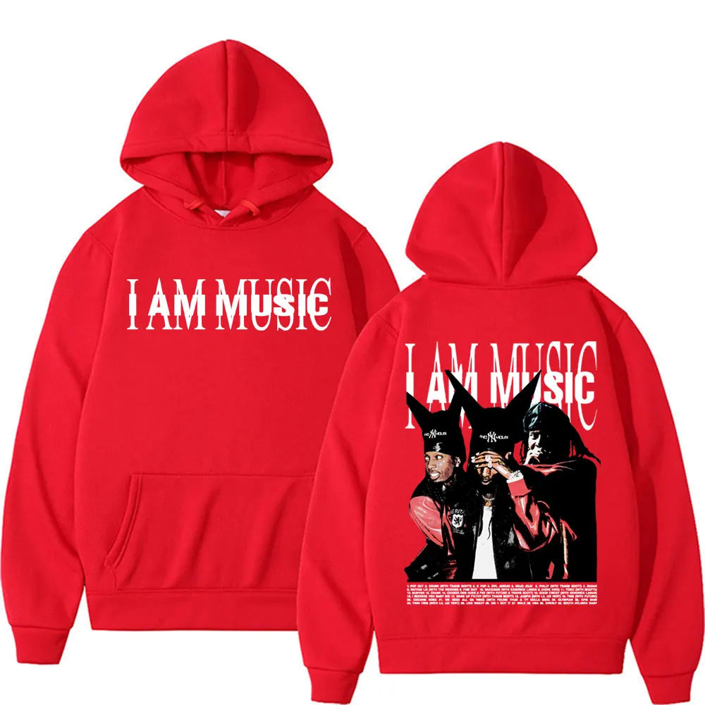 Playboi Carti I Am Music Album 2025 Tour Hoodies