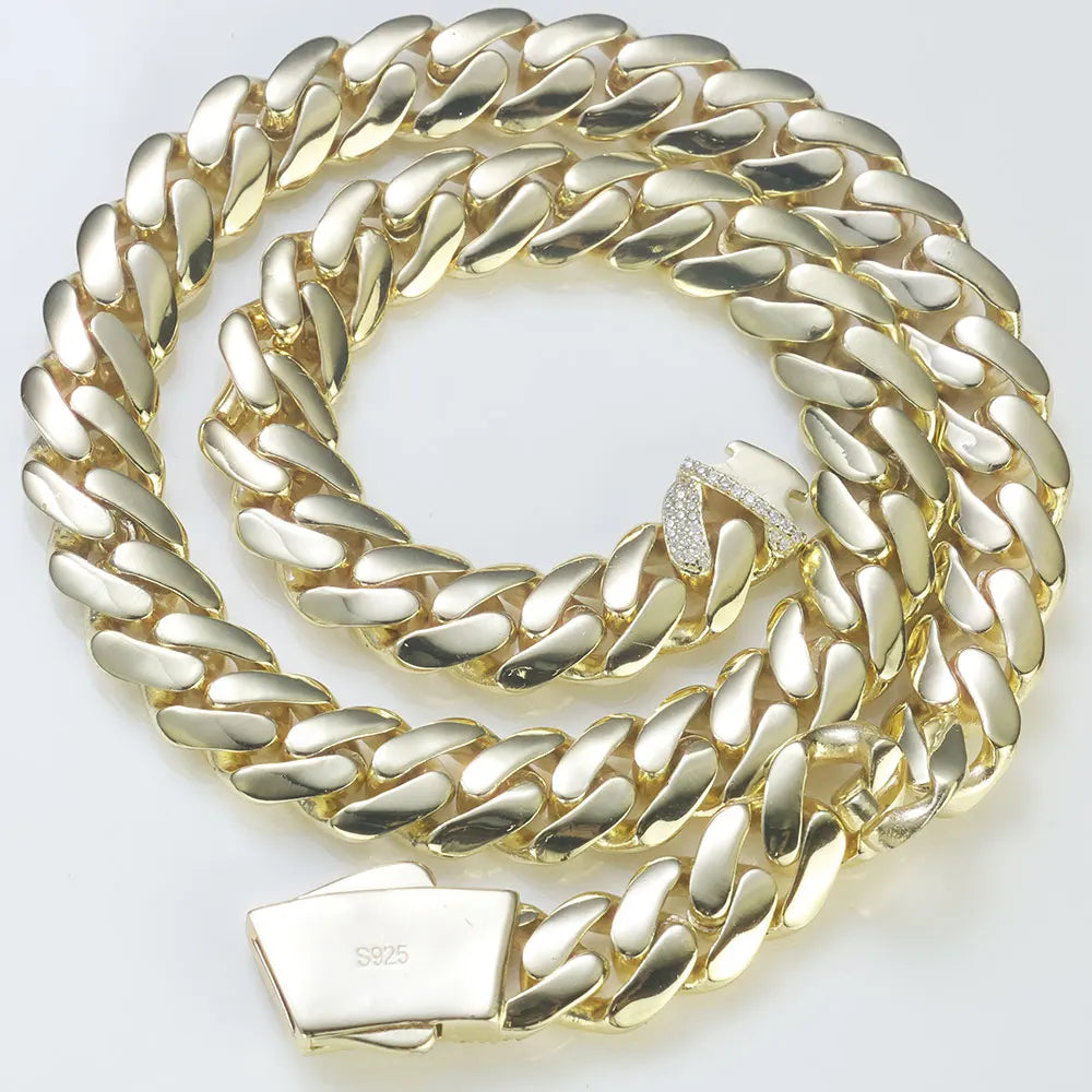 ESKEEM S925 Silver Monaco Chain