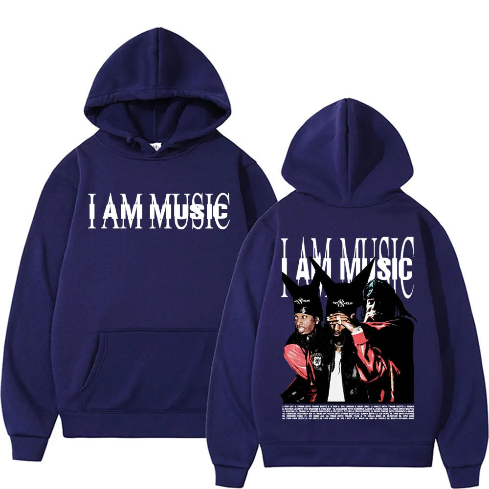 Playboi Carti I Am Music Album 2025 Tour Hoodies