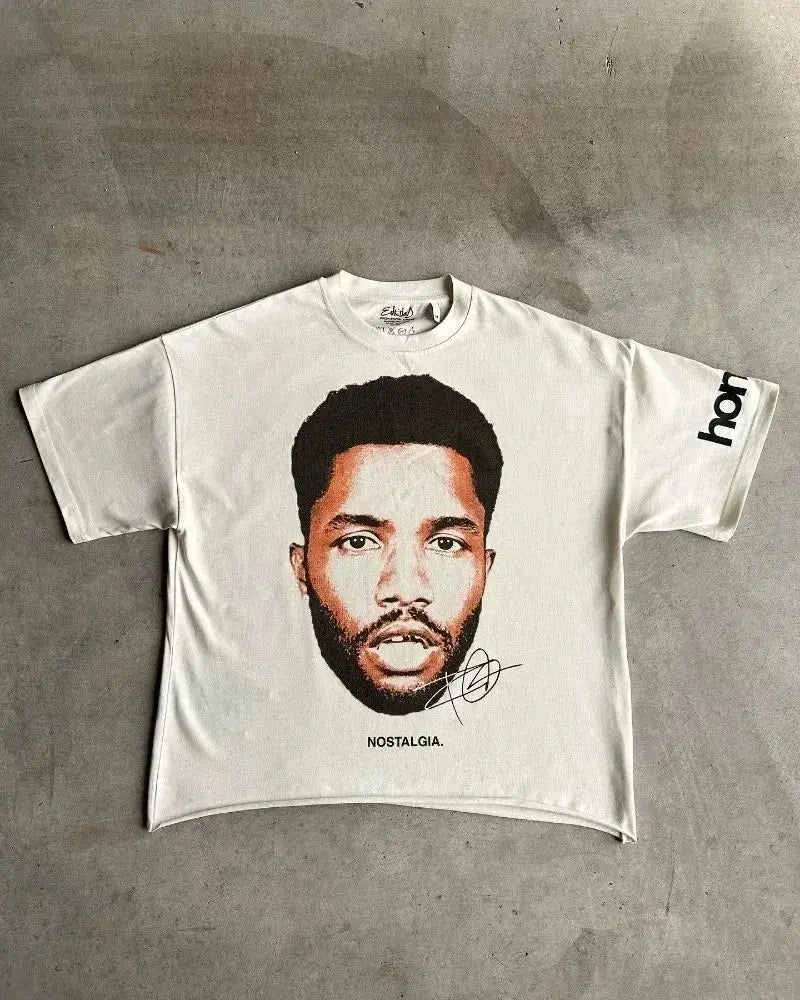 Men's Anime Print Short Sleeve T-shirt