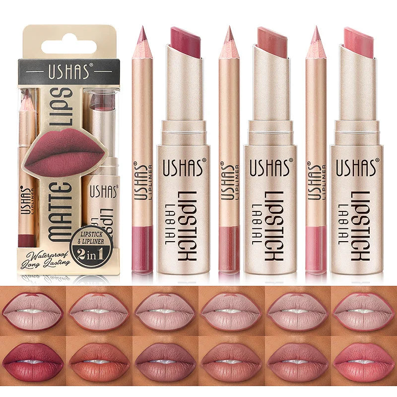 USHAS 12 Color Lip Line