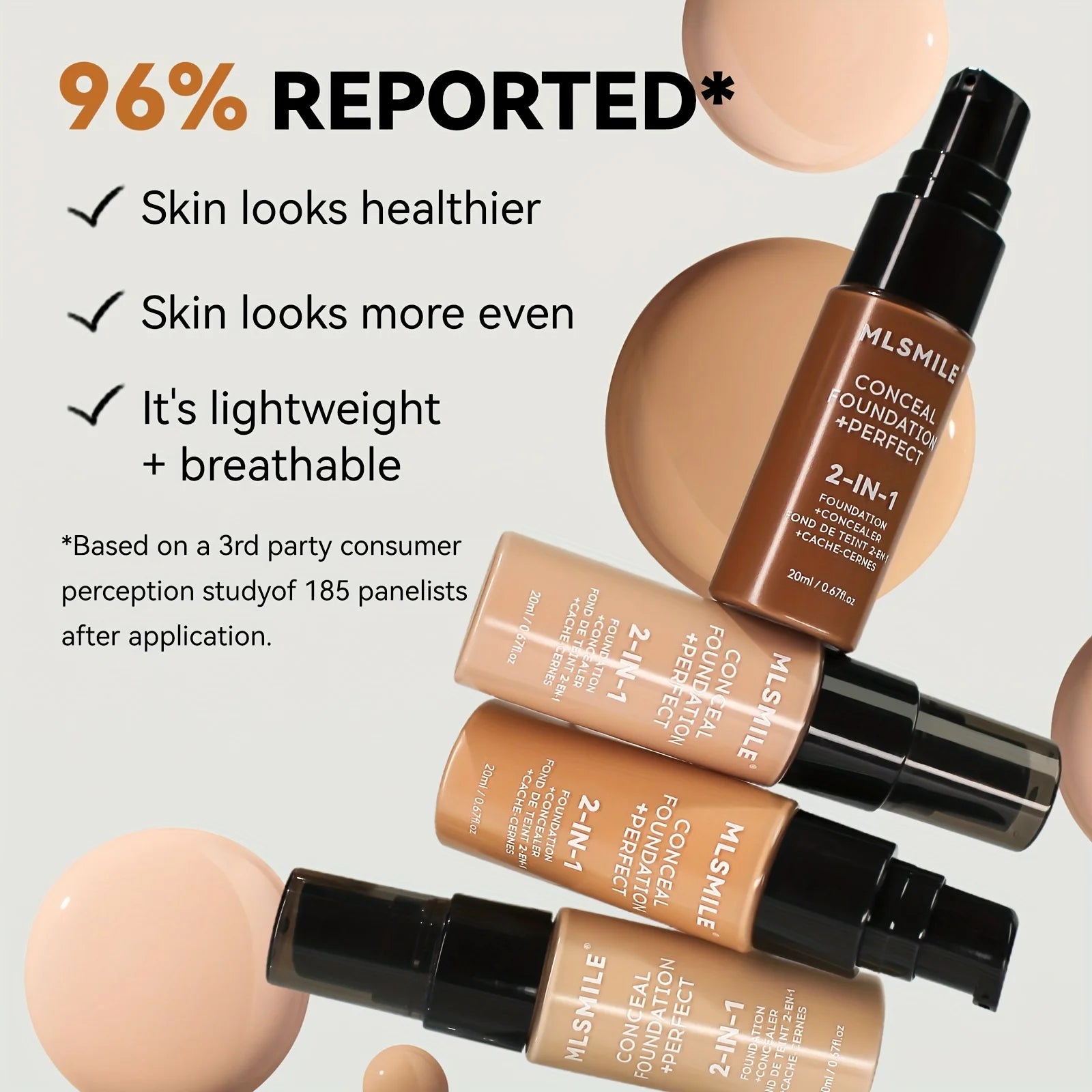 2-In-1 Oil Control Liquid Foundation and Conceal