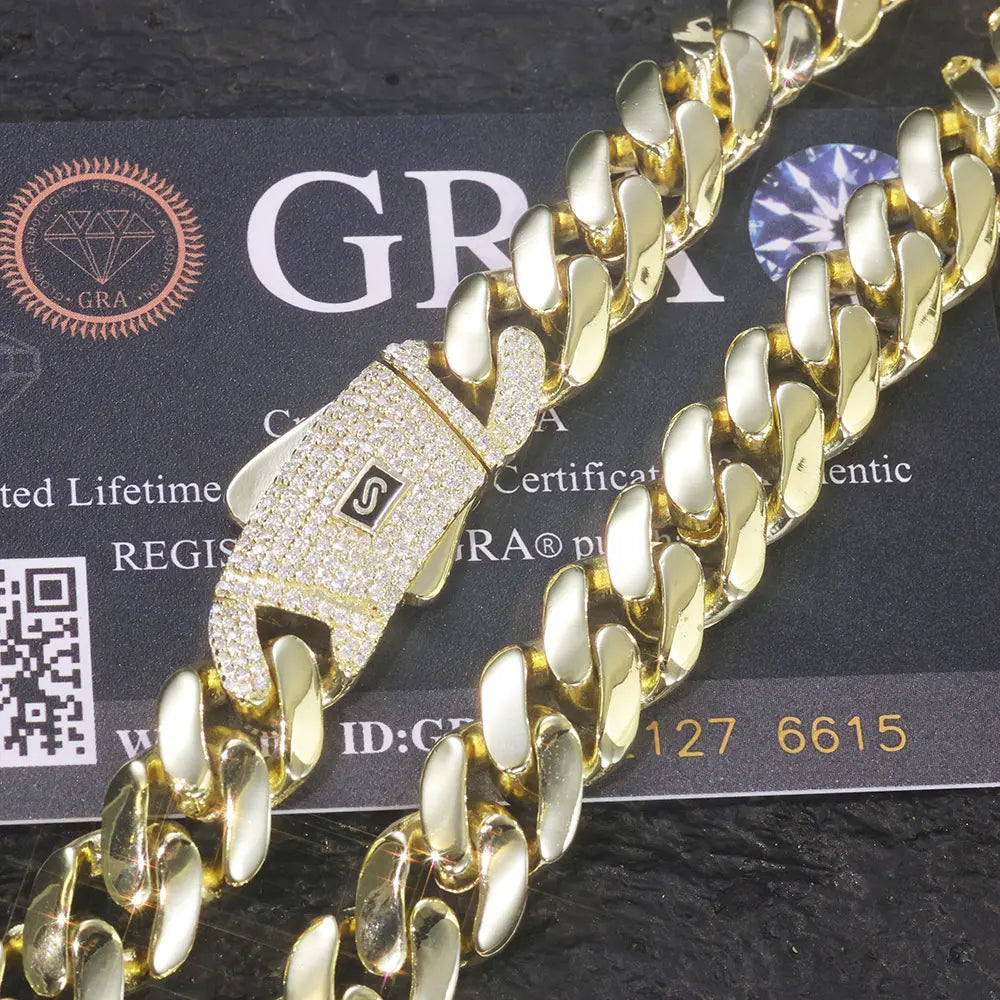 ESKEEM S925 Silver Monaco Chain