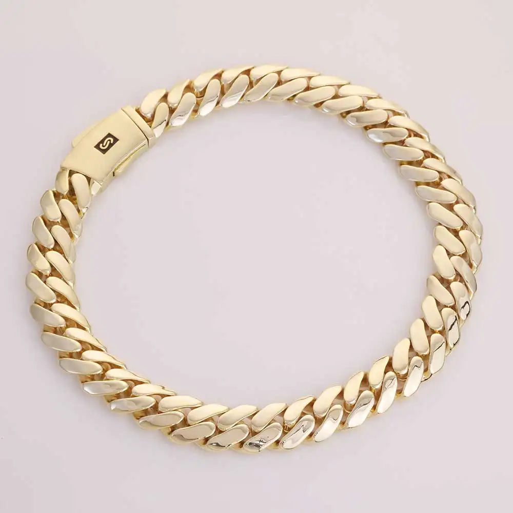 14K Gold Plated 20mm Monaco Chain