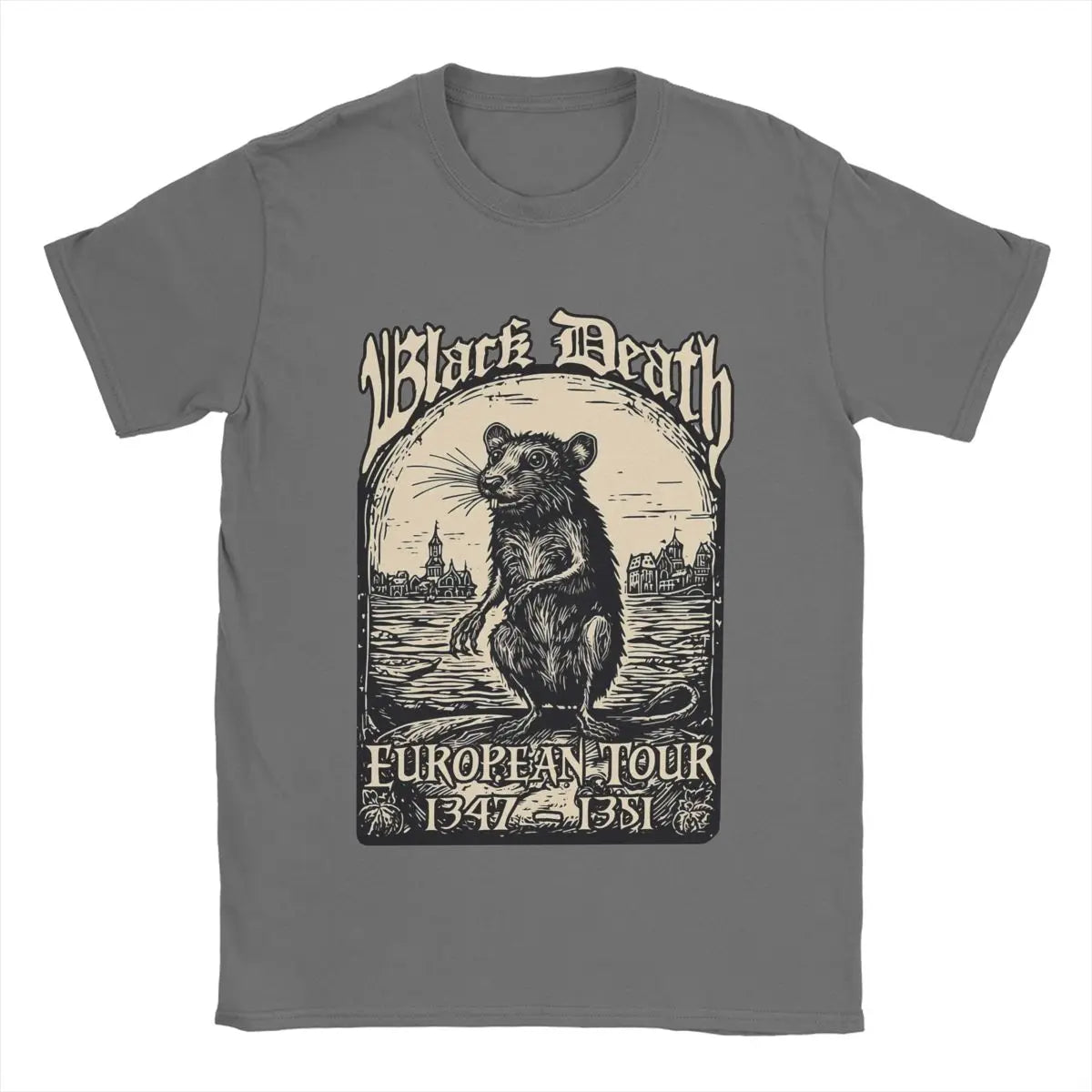 Men's Black Death European Tour T-Shirts