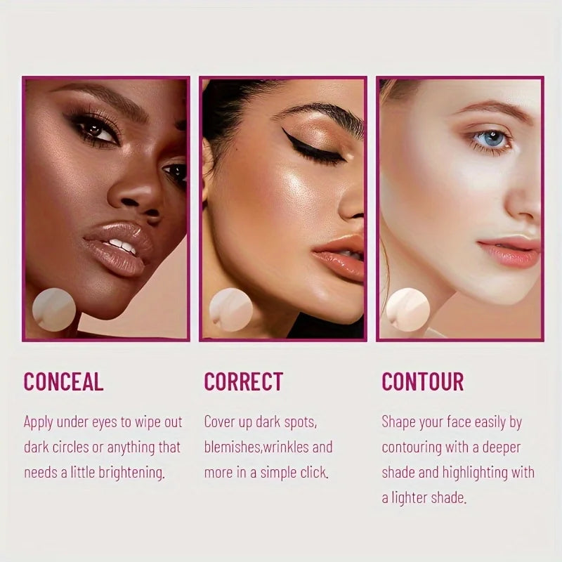 Sponge Head Concealer for Dark Circles