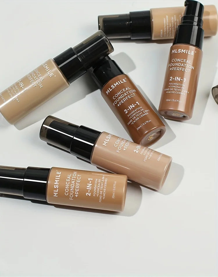 2-In-1 Oil Control Liquid Foundation and Conceal