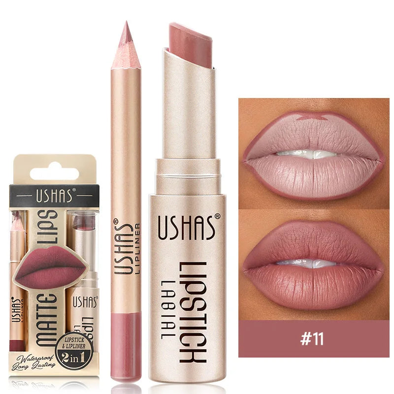 USHAS 12 Color Lip Line