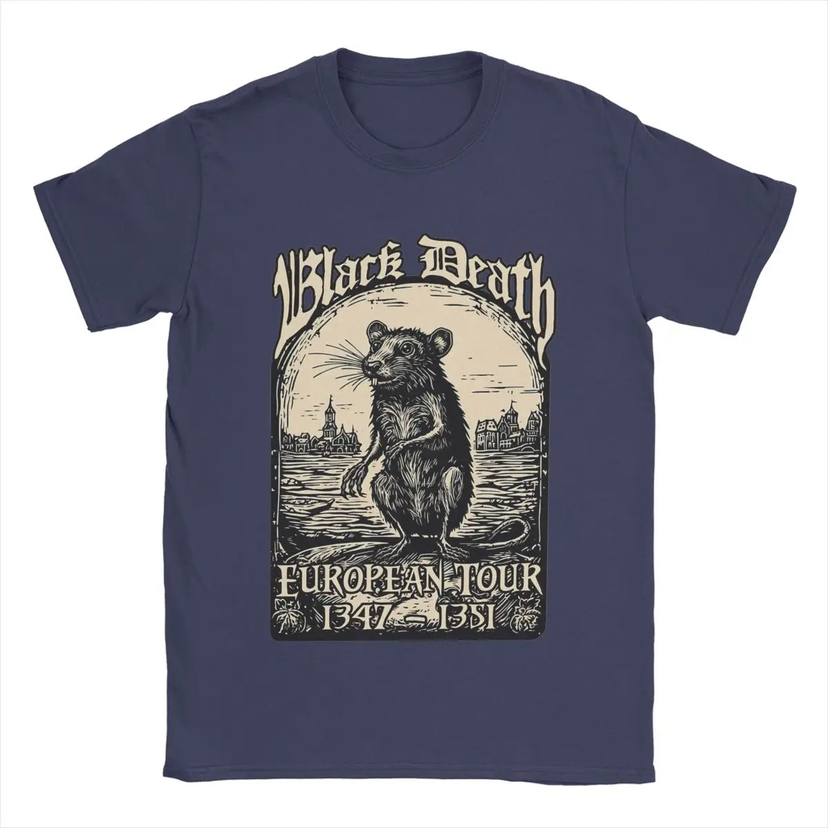 Men's Black Death European Tour T-Shirts