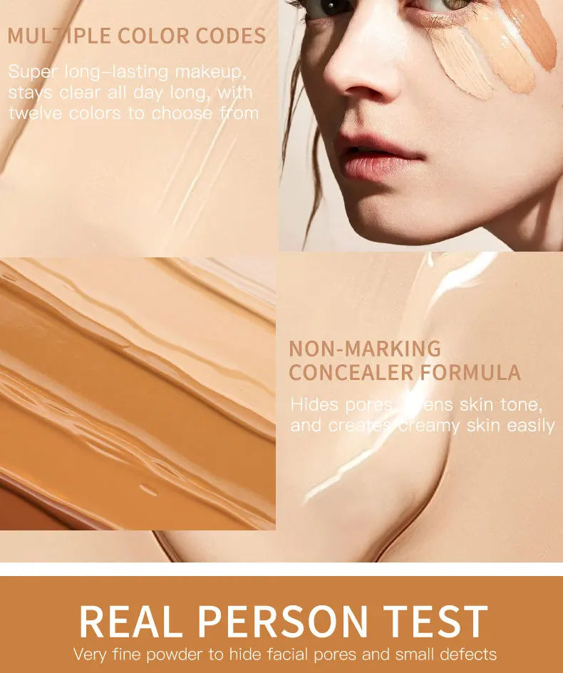 Liquid Foundation Effective Concealer Waterproof Sweat-resistant Makeup