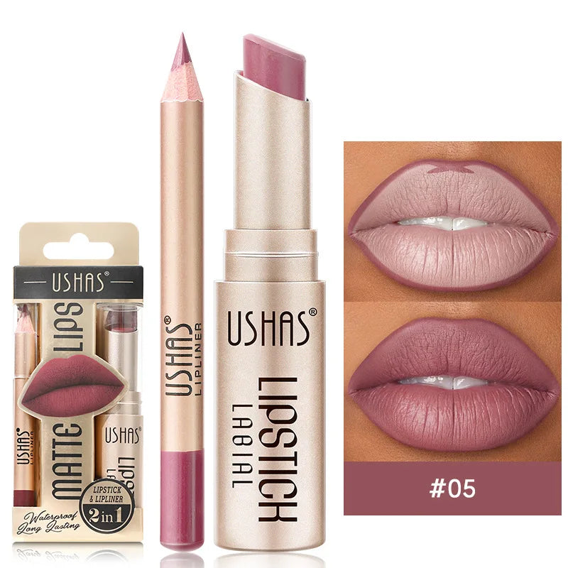 USHAS 12 Color Lip Line