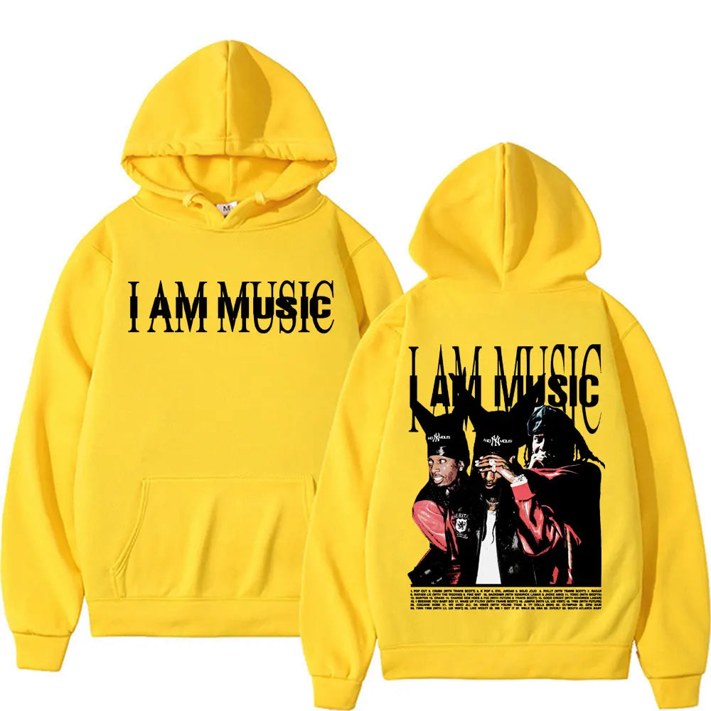 Playboi Carti I Am Music Album 2025 Tour Hoodies