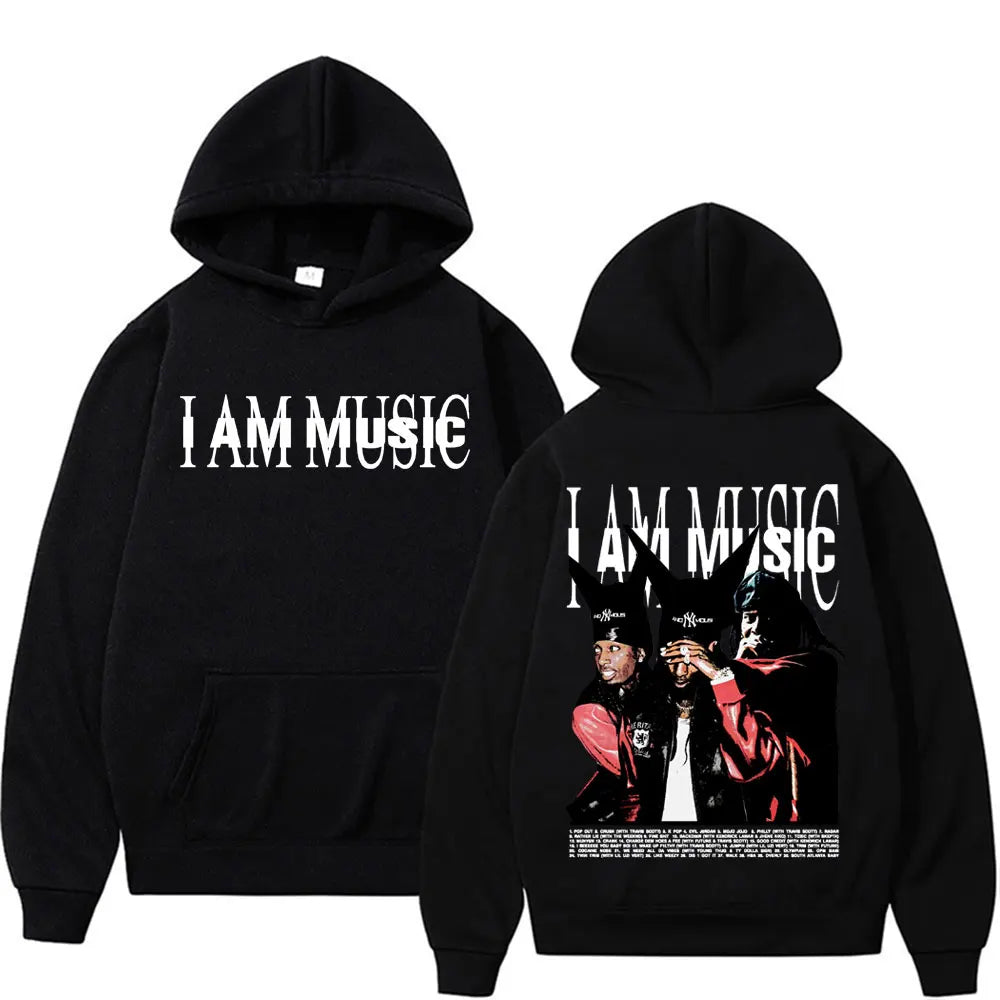 Playboi Carti I Am Music Album 2025 Tour Hoodies