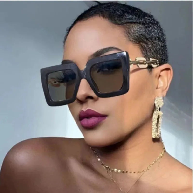 Women's Fashion Oversized Sunglasses Woman
