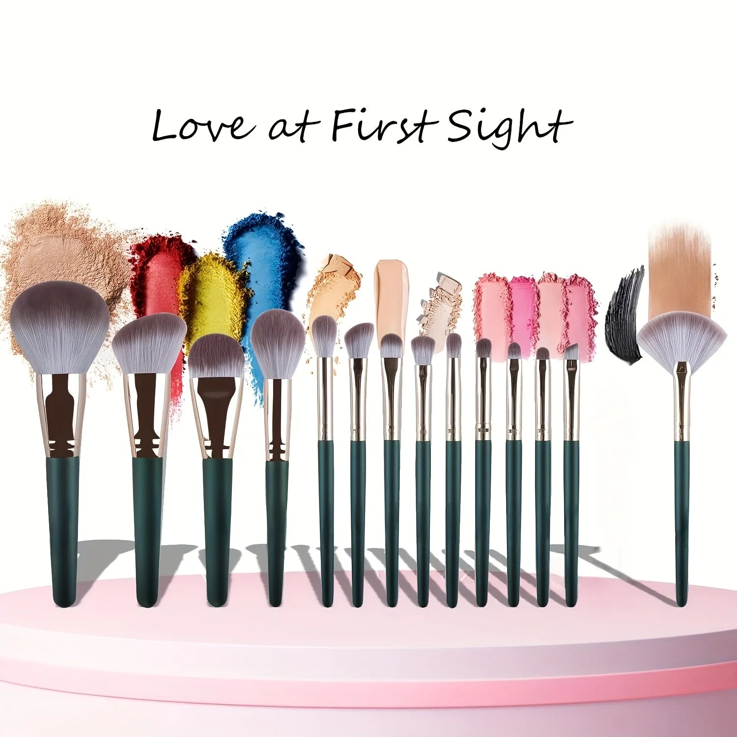 14-Piece Luxury Makeup Brush Set