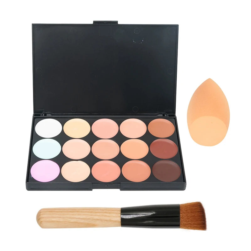 15 Colors Face Concealer Camouflage Cream