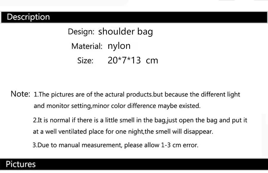New Fashion Women Crossbody Bags