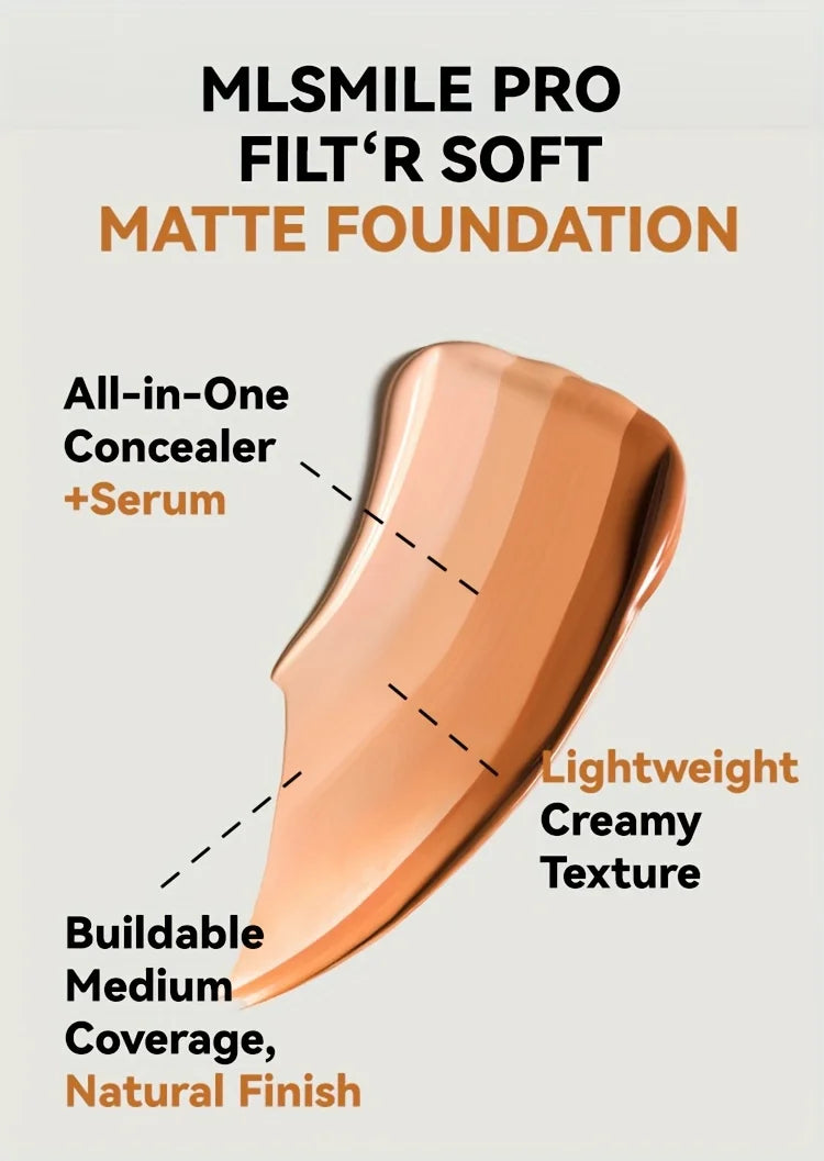 2-In-1 Oil Control Liquid Foundation and Conceal