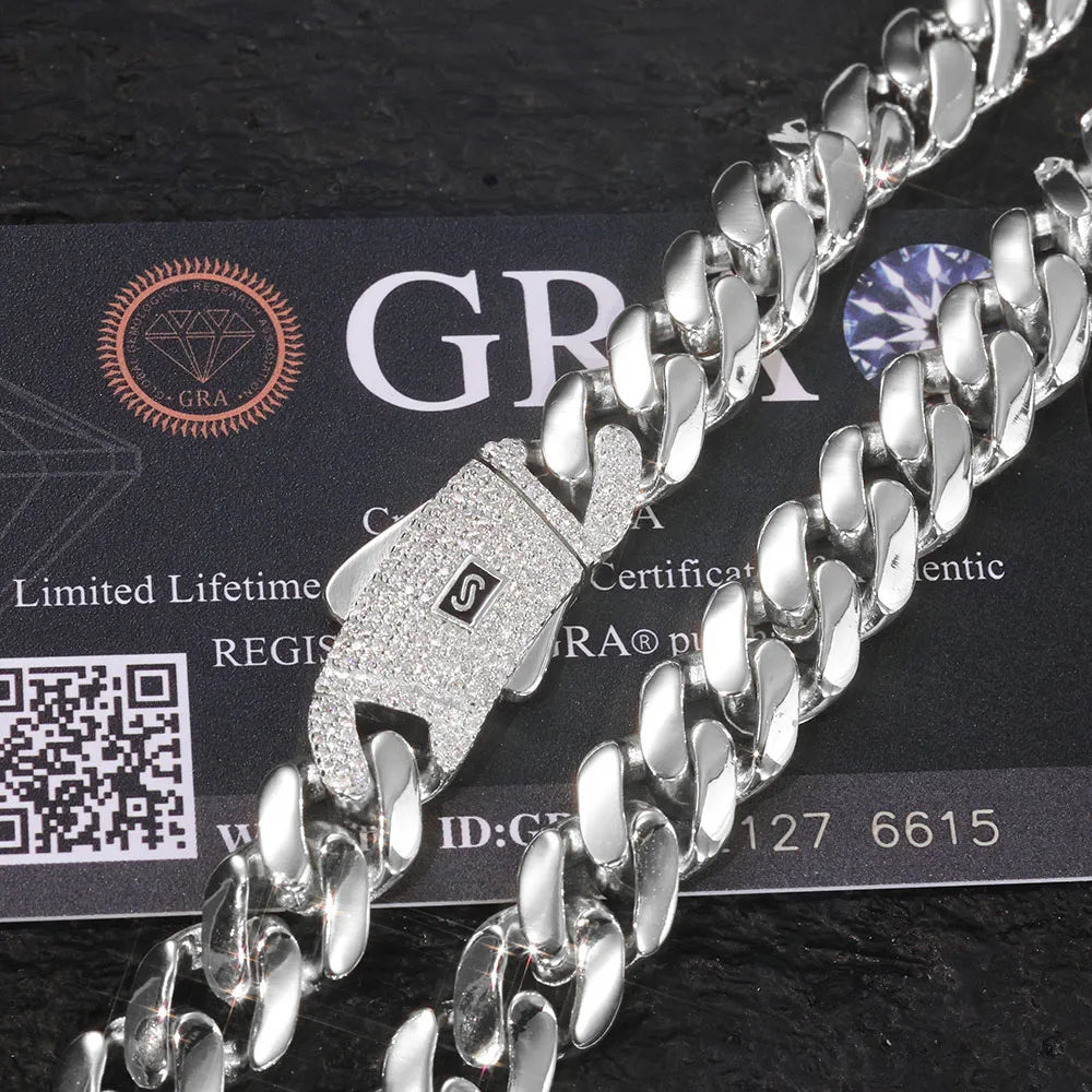 ESKEEM S925 Silver Monaco Chain
