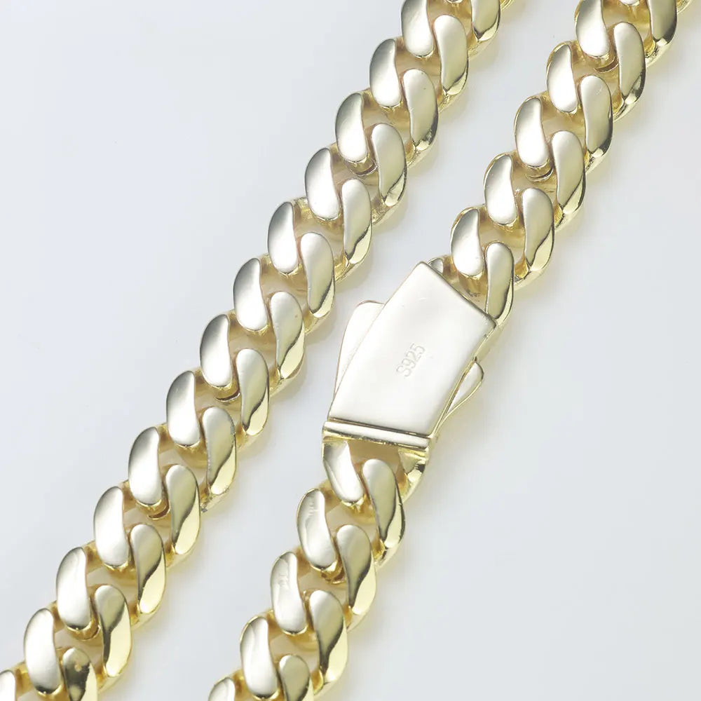 ESKEEM S925 Silver Monaco Chain