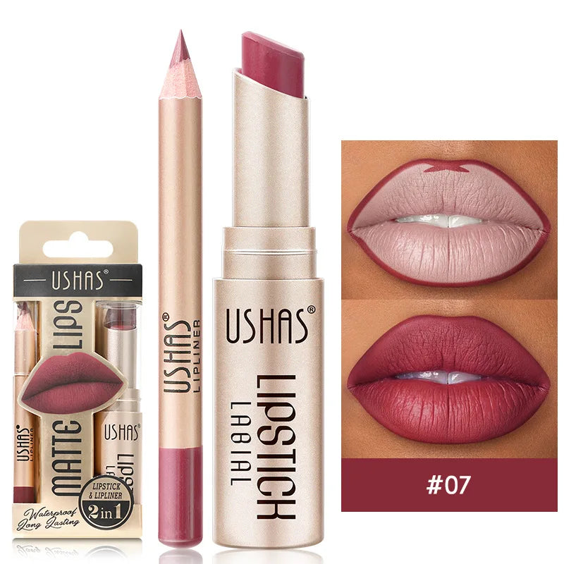 USHAS 12 Color Lip Line