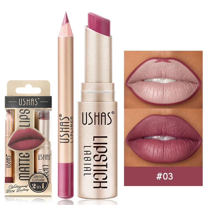 USHAS 12 Color Lip Line