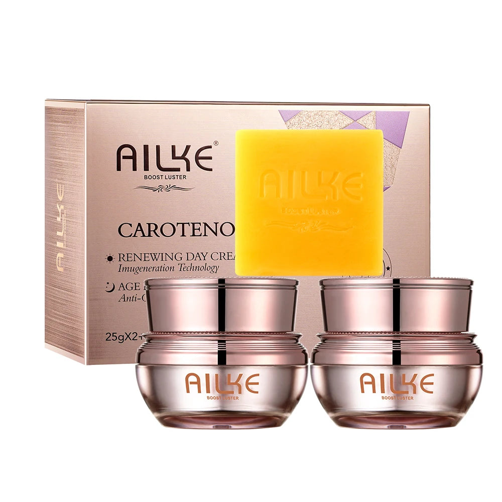 AILKE Carotene 3-In-1 Skin Care Skin Set
