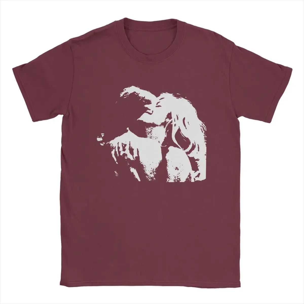 Men's Band 90s Fashion Cotton Tees