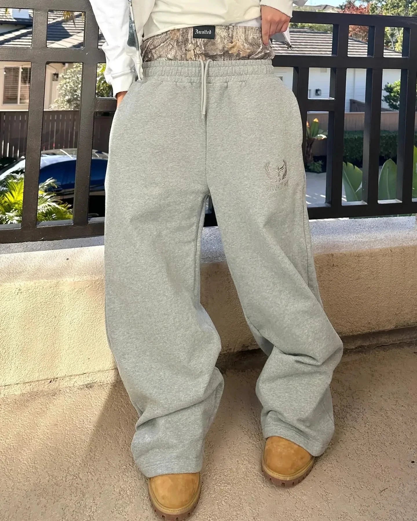 Retro Straight Pants Tracksuit Streetwear Pants