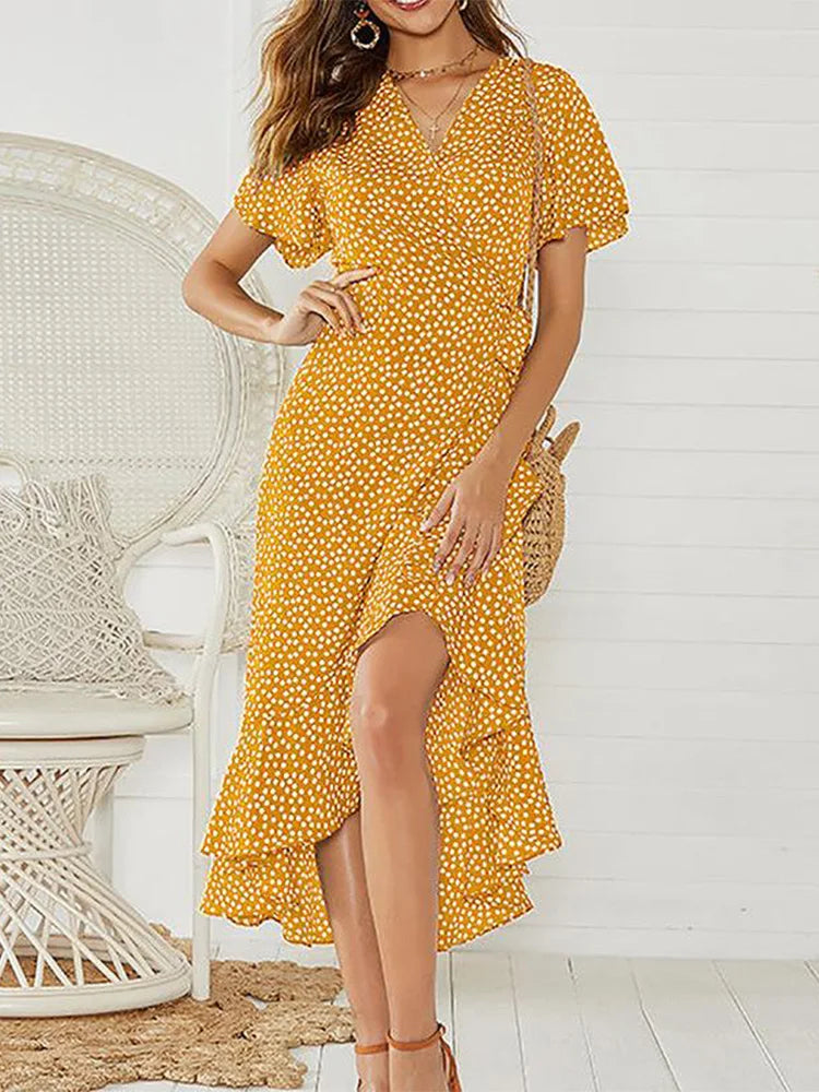 Women Summer Beach Maxi Dress