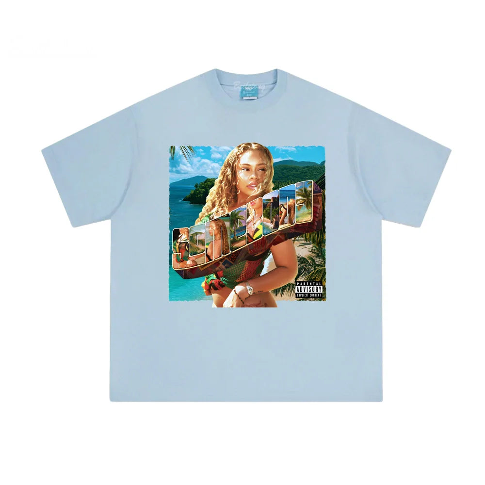 Unisex Latto Round Neck T-Shirt