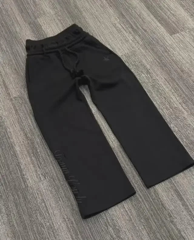 Loose Double Waist Men Sweatpants